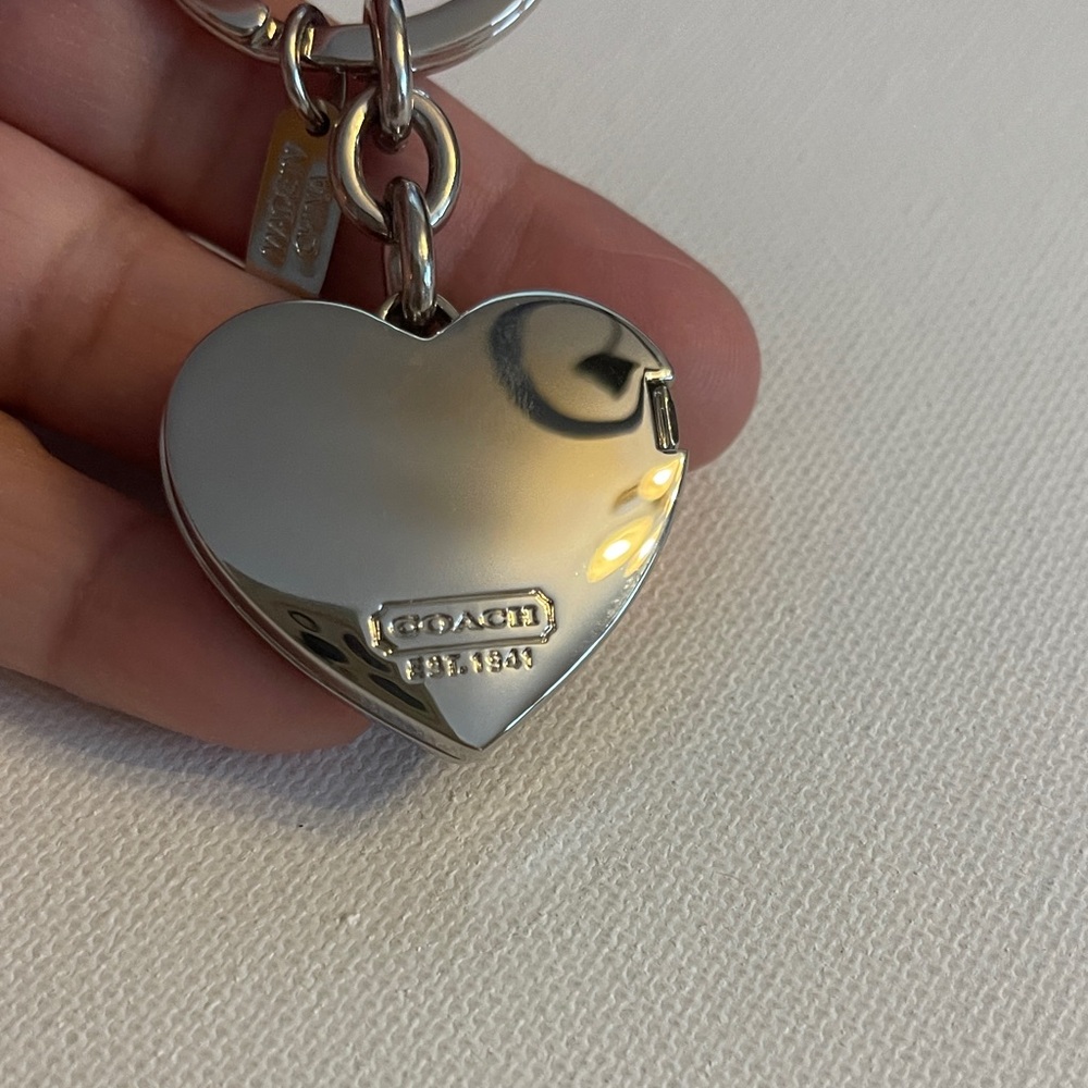 Coach Locket Heart Keychain and Coach Pen Set - Picture 6 of 9